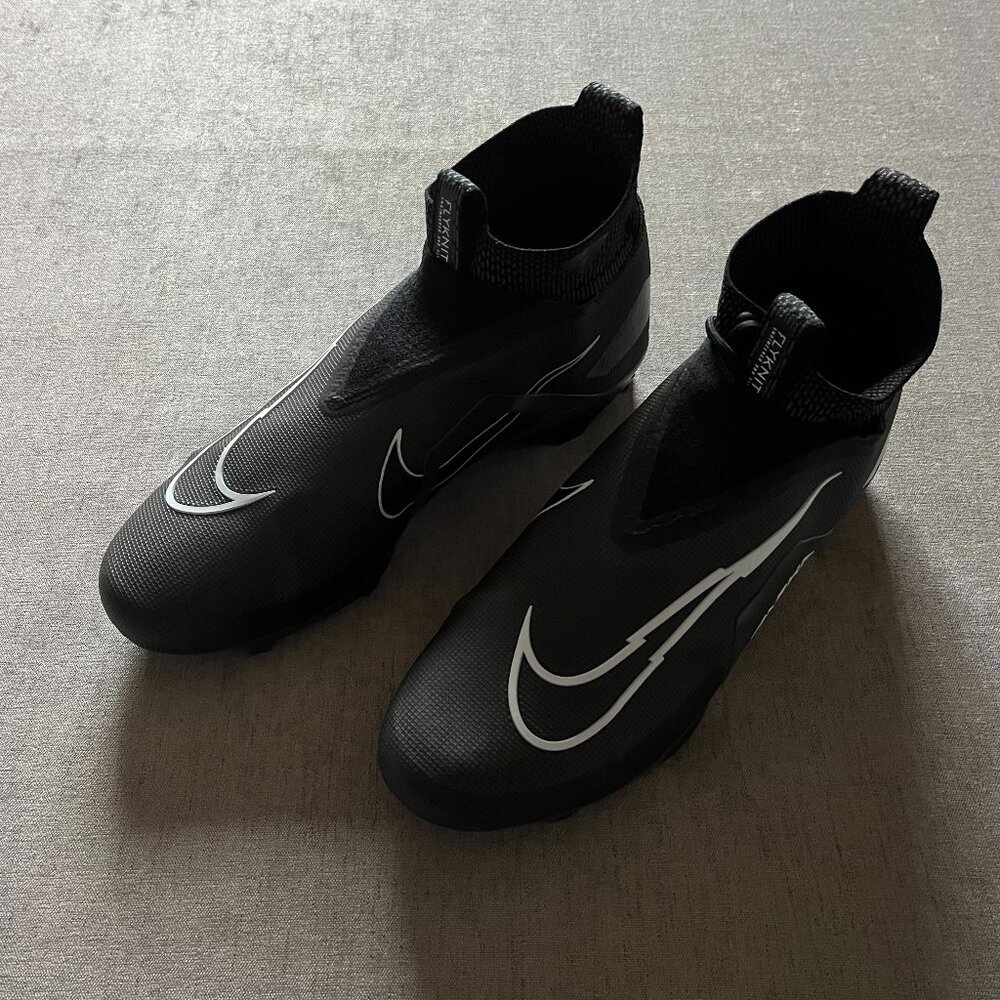 Nike Alpha Menace Elite 3 Mid Football Cleats Men Size 15 DM1792-004 Black NEW